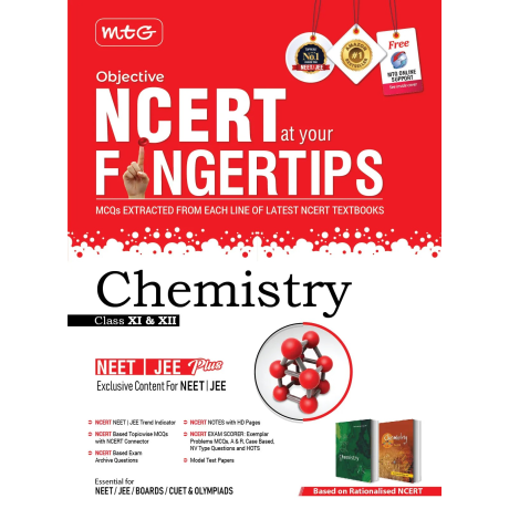 Objective NCERT at your FINGERTIPS Chemistry– NEET Books (Based on NCERT Latest Pattern For 2025 Exam)